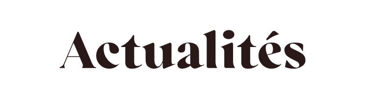 Actualités